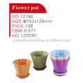 2015 New & Hot Selling Flower Pot with bottom base/ Medium Size of Flower Pot